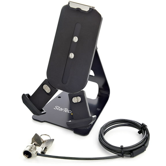 Startech.com Secure Tablt Stand W/ K-slot Cable Lock - Notebook / Tablt Stand - Desktop - 7.9" - 13" - Black - For P/n: Dk30chph