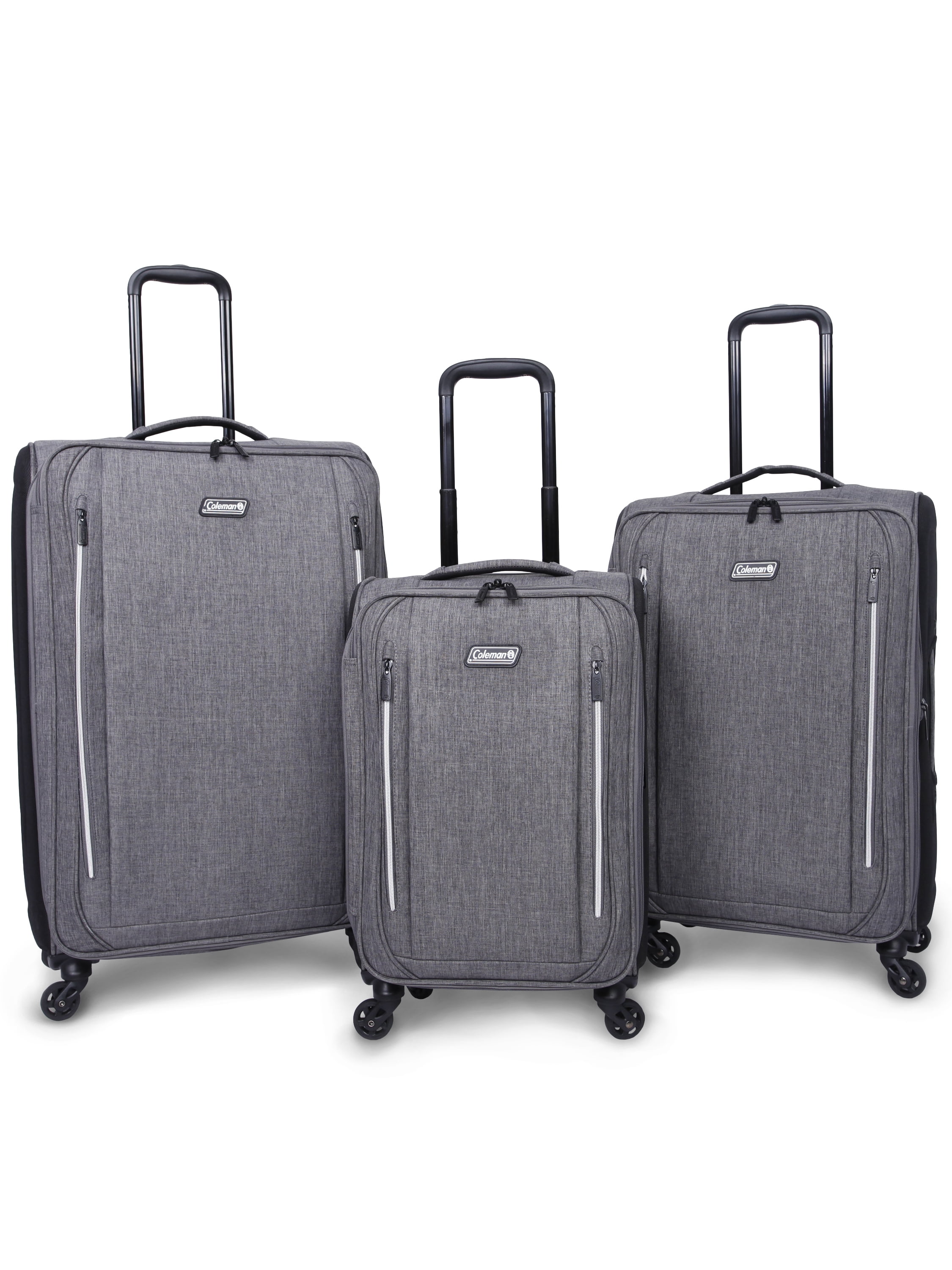 Coleman 20 Altitude Upright Spinner Luggage Heather Gray Walmart