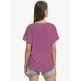 thumbnail image 2 of Womens T Shirts Short Sleeve V Neck Casual Summer Tops Tshirts with Pocket, 2 of 4