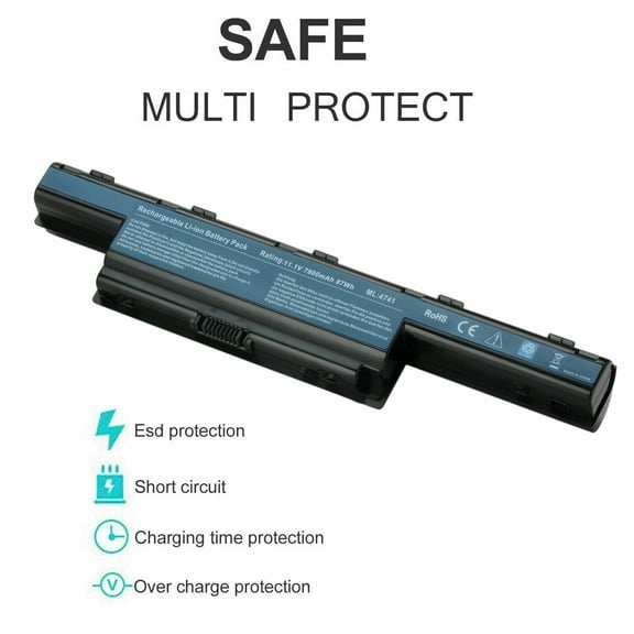 7800 mAh 9 Cell Battery For Acer Aspire AS10D41 4743G 4738 4738G 4738Z 4738ZG