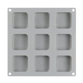 thumbnail image 1 of Molde De Silicona Para Jabón, Molde De Jabón Cuadrado De Nueve Agujeros, Molde De Silicona Para Hornear Hecho A Mano De Seguridad Para Jabón, Pastel, Pudín, Magdalenas, Pan Speravity HA013426-00, 1 of 7