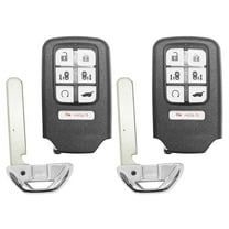 2 Pack AutokeyMax Car Key Fob for 2018 2019 Honda Odyssey remote 7 Button KR5V2X