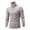 Beige, variant on Patlollav Mens Sweaters Autumn Winter Long Sleeve Solid Color Tops