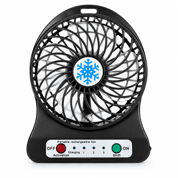 MONTERA Desk Fan,Box Fan,Small Fan,Small Desk Fan,Small Box Fan Small Fans for Desk,Portable Personal Quiet Electric Fan for Home,Plastic Small Fans Portable