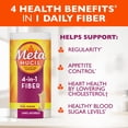 thumbnail image 4 of Metamucil Psyllium Husk, Unflavored Original Texture, Sugar, GLP-1 Friendly Fiber>, 114tsp, 4 of 10