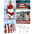 thumbnail image 5 of Puerto Rico Flag Beach Towels Oversized Super Absorbent,Palm Leaf Botanical Red Striped Blue Star Lightweight Bath Towel Quick Dry Sets For Bathroom/Pool/Rv Camping/Beach Play/Gym Room/Picnic 23"x47", 5 of 8