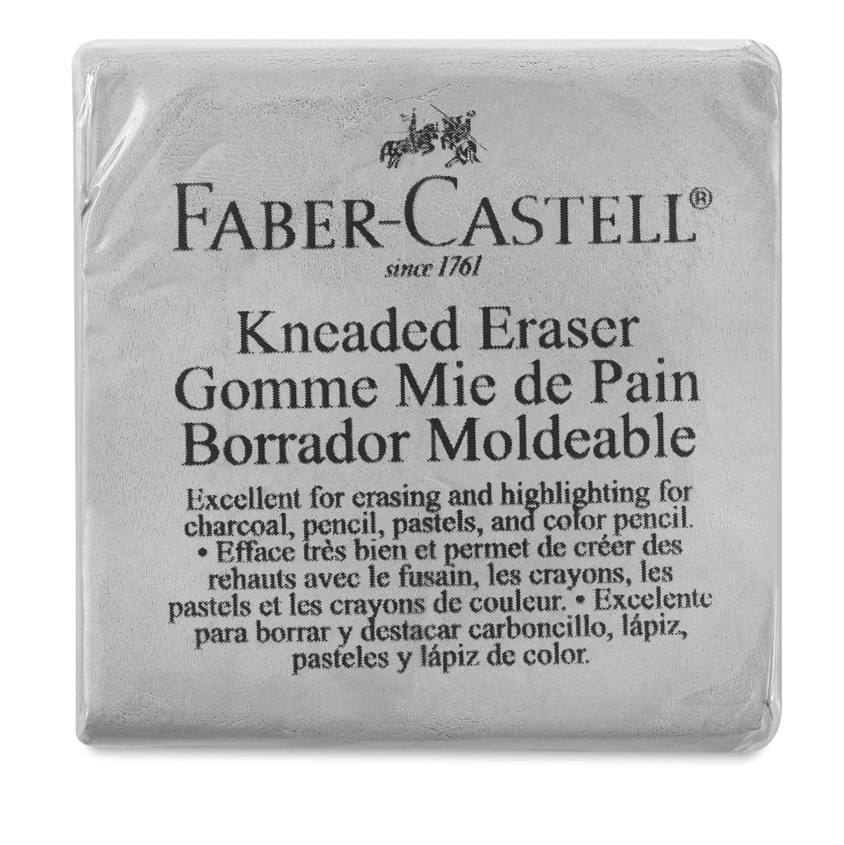 Buy FaberCastell Extra Large Grey Kneaded Eraser Online in India