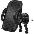 thumbnail image 1 of Support de Téléphone de Voiture Réglable Voiture Ventilation Monter 360° Rotation Stable Voiture Tableau de Bord Téléphone Monter Anti-Rayures Mains Libres Téléphone de Voiture Support pour jusqu'à 6,9 Téléphone Intelligent GPS, 1 of 10