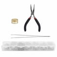 thumbnail image 4 of DIY Jewelry Making Ring,Open Jump Rings Lobster Lobster Clasp Jewelry Findings Open Jump Rings Set Modern Innovation, 4 of 14