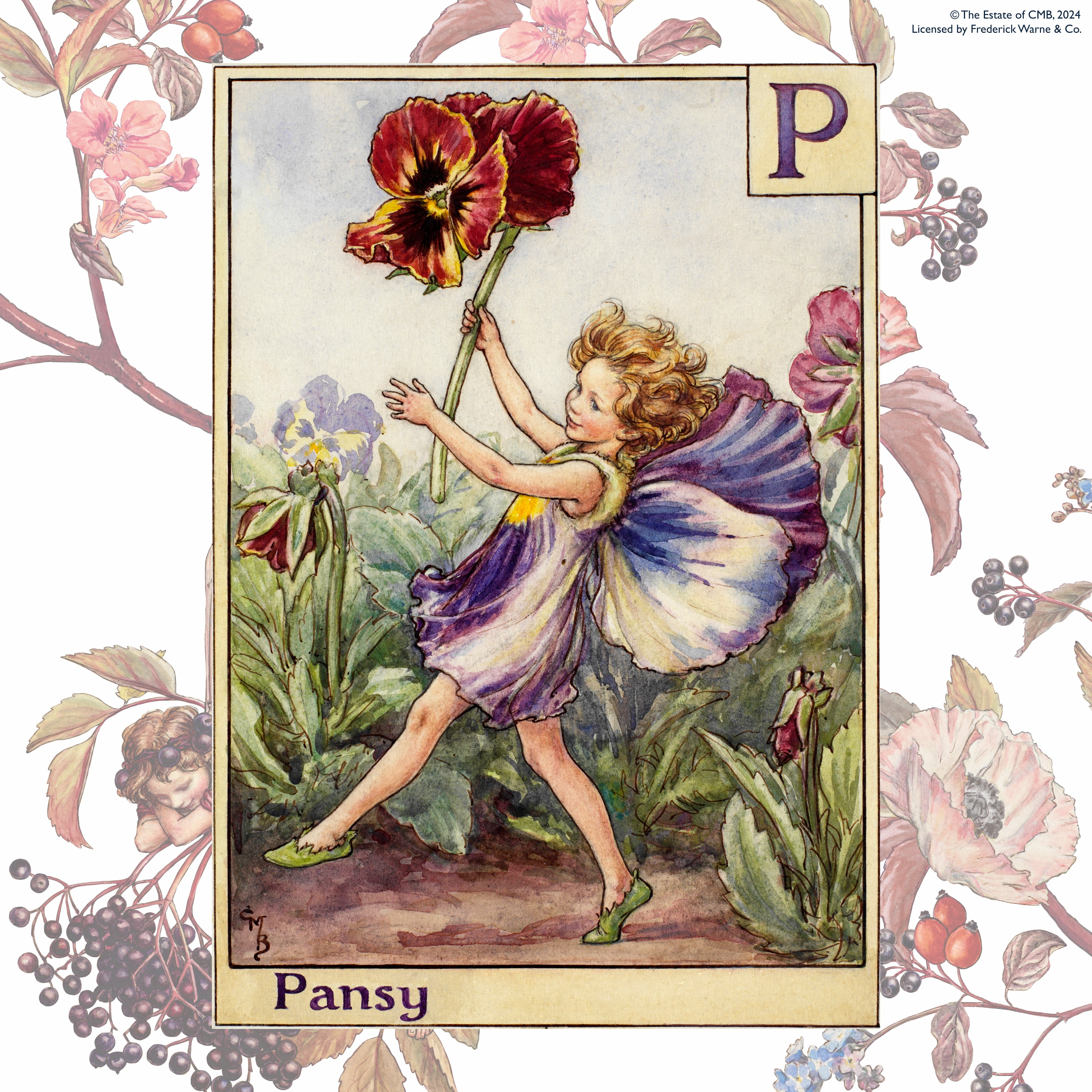 Felting Kit - Pansy Fairy Needle Felting Kit