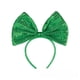 thumbnail image 2 of Diadema con lazo para festival, sombrero pequeño verde para el día de San Patricio, collar con trébol, 2 of 5