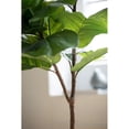 thumbnail image 4 of A&B Home Fiddle-Leaf Fig Tree - Green-Color:Green,Style:Botanical, 4 of 5