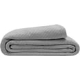 thumbnail image 1 of Torrey Lane by Elite Home 100% GOTS Certified Organic Cotton Super-Soft Bed/Throw Blanket, Oyster, Twin, 1 of 1