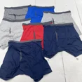 thumbnail image 2 of Fruit of the Loom Men's Assorted Boxer Briefs 100% Cotton Underwear, Assorted, S, 7 Pack, 2 of 2