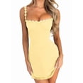 thumbnail image 3 of Women'S Gothic Mini Dresses Flower Shoulder Straps Mesh A Line Short Dress Grunge Alternative Clothes, 3 of 8