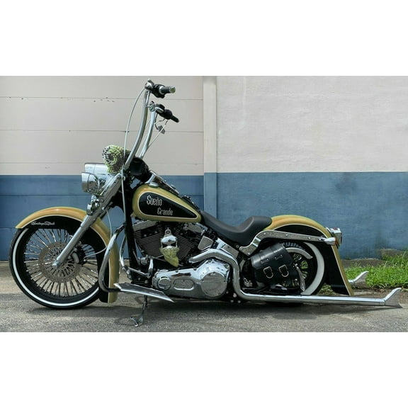 Limited Engine Case Guard Highway Crash Bar Boulevard Bagger 4 Suzuki M109R 2006-2023 Black