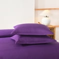 thumbnail image 2 of 3 PCS Solid Color Ultrasonic Lightweight Quilt Bedspread Set, Breathable Bed Cover, Modern All Season Bedding, 2 of 7