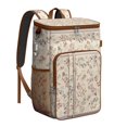 thumbnail image 1 of Spring Floral Design Insulated Cooler Backpack - 20L Leakproof & Easy to Clean, Ideal for Outdoor Enthusiasts, 1 of 6