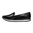 thumbnail image 4 of Mocasines Mujer Suela Ancha Tipo Piel Con Acabados Casuales negro 26 Incógnita 024DQ0, 4 of 8