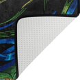 thumbnail image 4 of Coolnut Lightweight Soft Area Rugs 31x20 Inch, Embroidery Peacock Feathers Floor Mat Doormat for for Rooms Entrance Hardwood Floor Living Room Nursery Rugs, 4 of 6