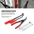 thumbnail image 4 of 5pcs Auto Trim Removal Tool Kit Audio Dash Panel Removal Tool Kit Automotive Hand Disassembly Set Updated Rubber Ring Fastener Remover Car Interior Repairing, 4 of 7