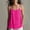 Hot Pink1, variant on Kojanyu Women's Sleeveless Spaghetti Strap Tank Tops Casual Loose Camisole Blouses 2026 Summer Lightweight Shirts Plus Size Available
