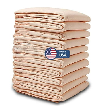 Wave Medical ULTRA Absorbent XL Disposable Underpads 30'' X 36'' (50-Count) Incontinence Pads, Chux, Bed Covers, Puppy Training | Super Absorbent Protection for Kids, Adults, Elderly | Liquid, Urine,