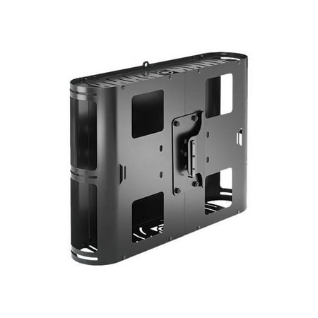 UPC: 0841872156606 | Chief FUSION Carts and Stands Large CPU Holder – 25 lb Weight Capacity x 5.4  Width x 22.2  Depth x 16  Height – Ventilated  Mountable – Black – TAA Compliant