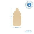 thumbnail image 3 of Bottle Wood Cutouts 8-inch, Pack of 25 Wooden Crafts to Paint, Wooden Cutouts for Crafts, by Woodpeckers, 3 of 7