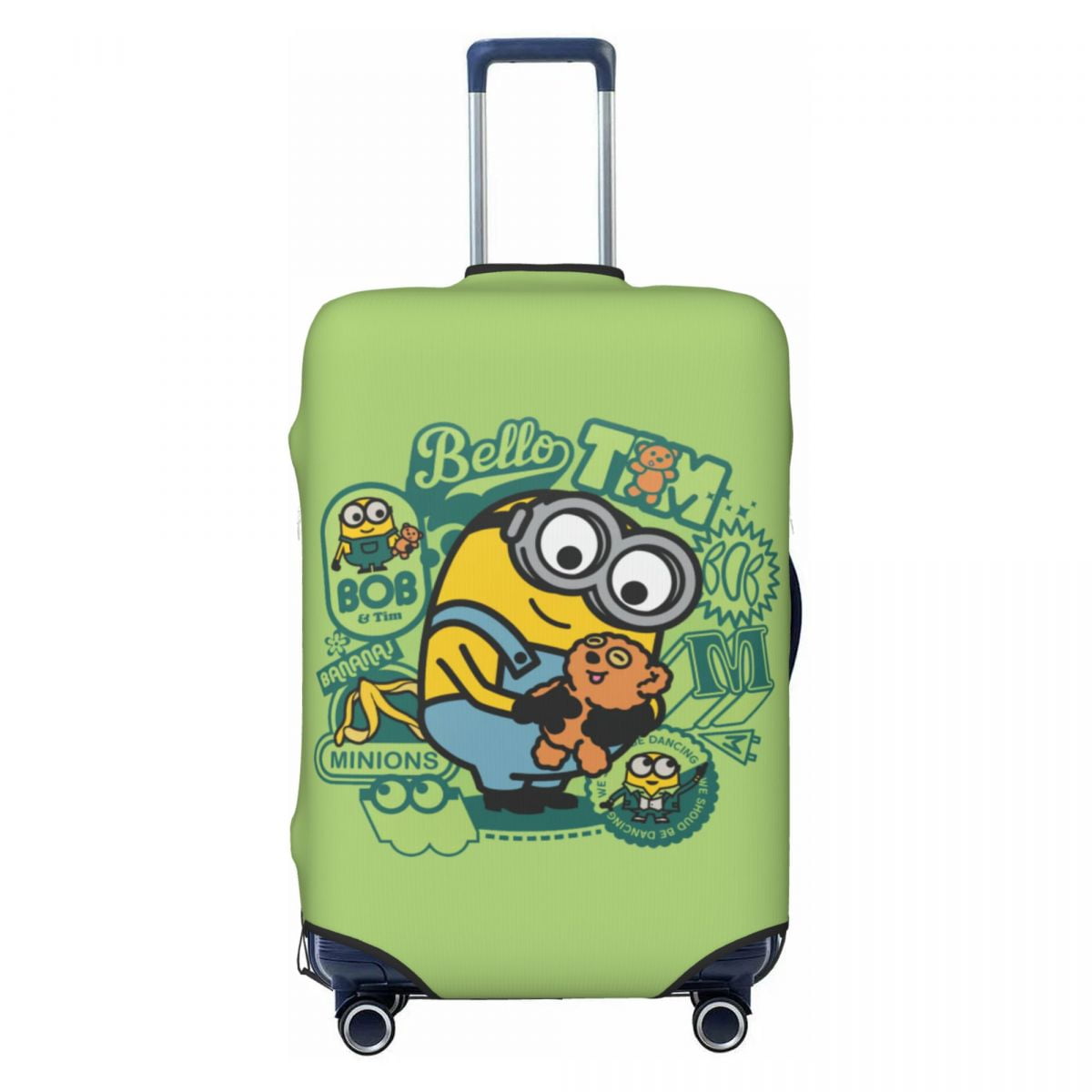 Custom Minions Housse de Valise Protectrice Lavable pour Voyage