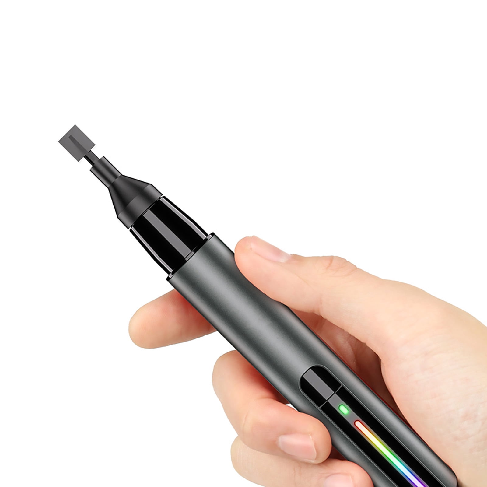 TAPDRA Compact Electric Polishing Pen Set 4500RPM for Surface Finishing Jewelry Engraving Leatherwork Fine Grinding