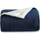 thumbnail image 1 of Bedsure Sherpa - Manta de forro polar para sofá, mantas y mantas suaves y gruesas, color gris, para sofá, 50 x 60 pulgadas Zhivalor WXOTTO-SYJ-1781, 1 of 5