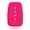 Pink, variant on 2pcs Dobrev Silicone 4 Buttons Smart Key Fob Cover Case Protector Keyless Jacket Holder for 2018 2019 Toyota Camry Rav4 2017 C-HR Prius Avalon Corolla 2020 Smart Remote Key (black and black)