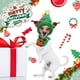 thumbnail image 2 of 2 Piezas Perro Mascota Árbol de Navidad Sombrero Gato Sombrero de Navidad Conjunto Disfraz Perro Papá Noel Collar Ajustable Babero Perro Navidad Sombrero Verde Disfraz Accesorios de Fiesta Conjunto, 2 of 5
