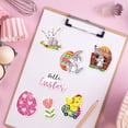 thumbnail image 6 of Easter Egg and Bunny Stickers Pack 100 PCS Colorful Waterproof Vinyl Decals for Kids, Scrapbooking, DIY Crafts, 6 of 7