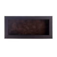 thumbnail image 2 of 14x22 Shadow Box Frame Walnut Wood | With a 3/4" Usable Display Depth | Includes a Brown Real Suede, 2 of 5