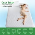 thumbnail image 3 of Gogreen Waterproof Mattress Protector, Stretchable Queen Mattress Pad Fit up to 16", Super Soft Mattress Cover Queen Size Bed Cooling Mattress Protector, Breathable Bed Cover, 3 of 10