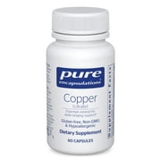 Pure Encapsulations Copper (Citrate) | Highly Bioavailable Form of Copper | 60 Capsules