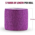thumbnail image 4 of MEDca 2" Self Adherent Cohesive Wrap Bandages, 12 Pack, 5 Yards, Multicolor, 4 of 7