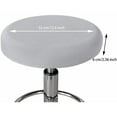 thumbnail image 6 of ALigoa Round Chair Cover Washable Elastic Stool Slipcover for Dia.12-14" Chair, Set of 2, 6 of 6