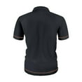 thumbnail image 5 of ohmzyzo Polo Shirts for Men Short Sleeve Collared Golf Shirts Lightweight Moisture Wicking Athletic Summer T Shirts Dark Gray L, 5 of 5
