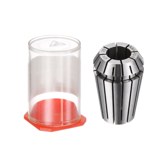 Unique Bargains Collier à Ressort ER20 10mm Chuck 65Mn Acier pour Machine de Gravure CNC Fraisage