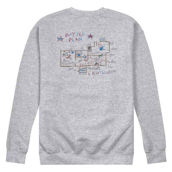 Home Alone - Ha Battle Plan - Men's Crew Fleece Sweatshirt