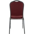 thumbnail image 3 of GCI Crown Back Stackable Banquet Chair - Red, 3 of 5