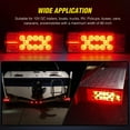 thumbnail image 3 of Nilight 8.3" LED Clearance & Marker Lights 12V fits RV Trailer Boat, 2 Pieces, 3 of 8