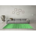 thumbnail image 3 of Ahgly Company Indoor Rectangle Oriental Emerald Green Modern Area Rugs, 6' x 9', 3 of 4