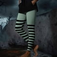 thumbnail image 6 of Neewe Women's Halloween Striped High Waisted Leggings for Women-Soft Athletic Tummy Control Pants for Running Yoga Workout Reg & Plus Size, 6 of 9