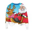thumbnail image 4 of Christmas Sweater Sweaters for Women Casual Christmas Round Neck Long Sleeve Sweater with Loose and Comfortable Design, 4 of 4