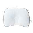 thumbnail image 1 of Almohada de viaje portátil para bebés, almohada ajustable para la cabeza y el cuello del bebé, soporte para asiento de coche, diseño ergonómico suave y transpirable, color blanco., 1 of 5
