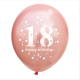thumbnail image 3 of 5 piezas de decoración de feliz cumpleaños, oro, rosa, negro, 16, 18, 30, 50, 60, 70, 80 y 90 años, globos digitales de látex para fiestas de cumpleaños, 3 of 5